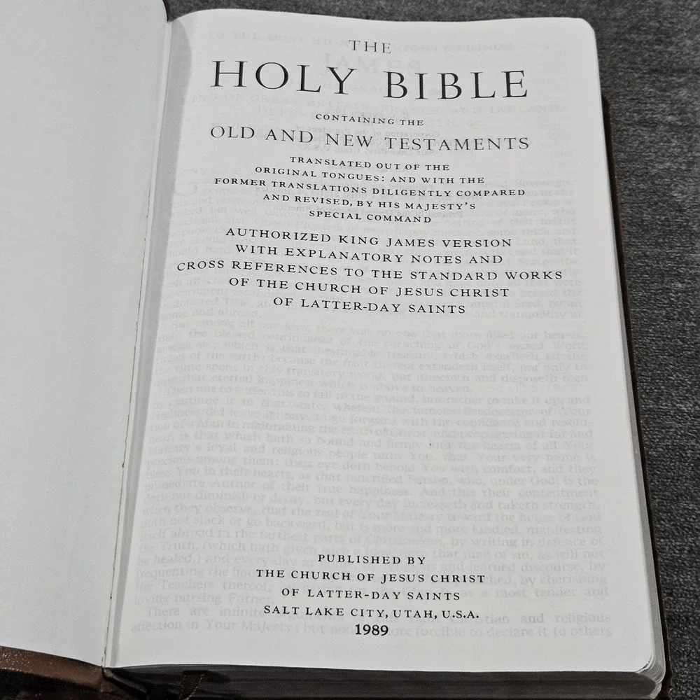 N/A lds holy